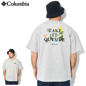 【ポイント10倍】コロンビア Columbia Tシャツ 半袖 メンズ ナイアガラ アベニュー グラフィック ( columbia Niagara Avenue Graphic S/S Tee ティーシャツ T-SHIRTS カットソー トップス 男性用 Colombia Colonbia Colunbia PM0755 )[M便 1/1] ice field icefield