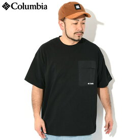 【ポイント10倍】コロンビア Columbia Tシャツ 半袖 メンズ スタック ベンド クルーネック ( Stuck Bend Crew Neck S/S Tee ビッグシルエット オーバーサイズ ティーシャツ T-SHIRTS カットソー トップス メンズ 男性用 Colombia Colonbia Colunbia PM0761 )[M便 1/1]
