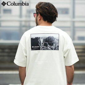 【ポイント10倍】コロンビア Columbia Tシャツ 半袖 メンズ ミラーズ クレスト グラフィック ( columbia Millers Crest Graphic S/S Tee メンズ 男性用 Colombia Colonbia Colunbia PM0795 )( 父の日ギフト プレゼント 父の日 早割 ギフト ラッピング対応 2024 )[M便 1/1]