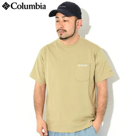 【ポイント10倍】コロンビア Columbia Tシャツ 半袖 メンズ ヤハラ フォレスト ポケット クルーネック ( Yahara Forest Pocket Crew Neck S/S Tee ポケT ティーシャツ カットソー トップス Colombia Colonbia Colunbia PM1989 )[M便 1/1]