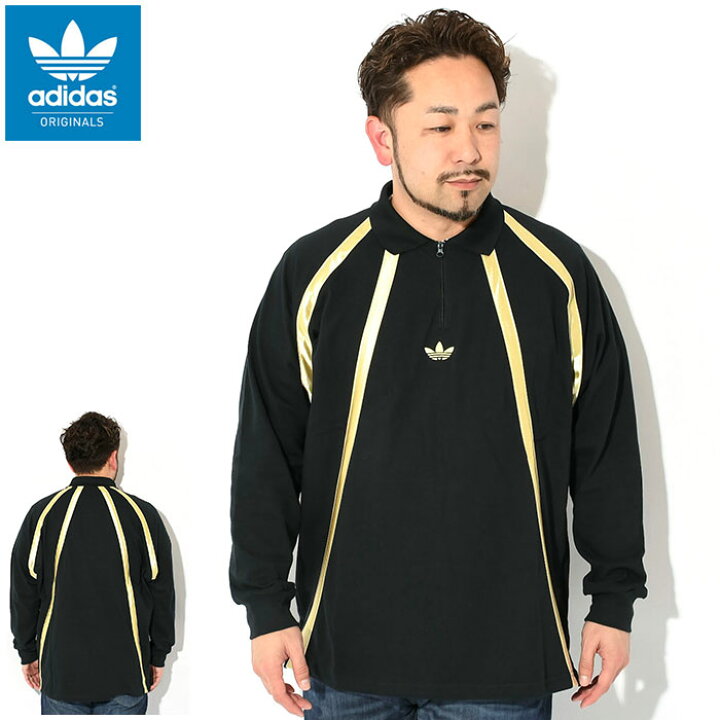 楽天市場】アディダス adidas ポロシャツ 長袖 メンズ ラグビー 
