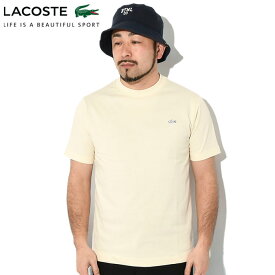 ラコステ LACOSTE Tシャツ 半袖 メンズ TH5582 クルーネック ( lacoste TH5582 Crew Neck S/S Tee ティーシャツ T-SHIRTS カットソー トップス TH5582-99 )[M便 1/1]