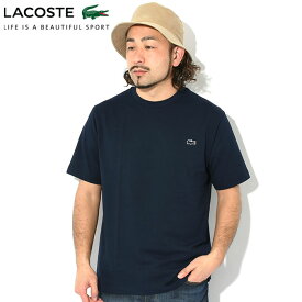 ラコステ LACOSTE Tシャツ 半袖 メンズ TH5582 クルーネック ( lacoste TH5582 Crew Neck S/S Tee ティーシャツ T-SHIRTS カットソー トップス TH5582-99 )[M便 1/1]