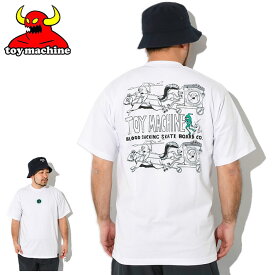 トイマシーン TOY MACHINE Tシャツ 半袖 メンズ タリホー ( TOY MACHINE Tally Ho S/S Tee ティーシャツ T-SHIRTS カットソー トップス メンズ 男性用 TMPEST29 )[M便 1/1] ice field icefield