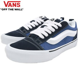 バンズ VANS スニーカー メンズ 男性用 ニュースクール Navy/True White ( vans VN0009QCNWD Knu Skool ローカット ネイビー 紺 SNEAKER MENS・靴 シューズ SHOES ヴァンズ )