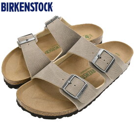 【ポイント10倍】ビルケンシュトック BIRKENSTOCK サンダル メンズ 男性用 アリゾナ シンセティック Desert Dust Gray Taupe/Brown ナロー ( birkenstock ARIZONA SYNTHETIC Narrow 幅狭 VEGAN ビーガン SANDAL MENS・靴 シューズ SHOES 1025808 ) ice filed icefield