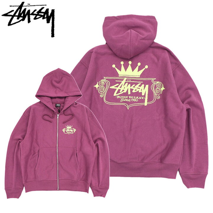 楽天市場】ステューシー STUSSY パーカー ジップアップ メンズ Built 