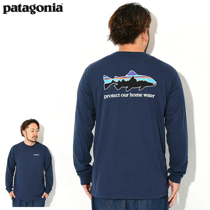 楽天市場】パタゴニア Patagonia ロンT Tシャツ 長袖 メンズ ホーム