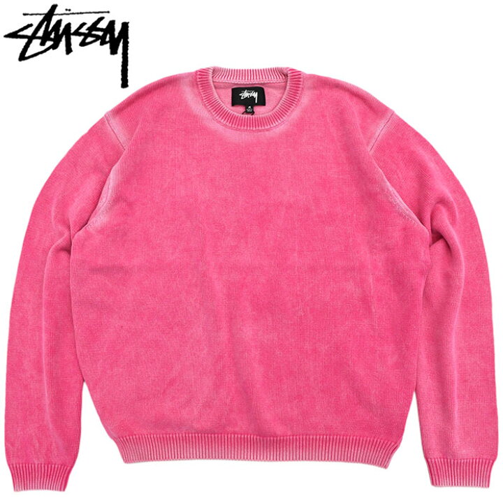 楽天市場】ステューシー STUSSY セーター メンズ Faded Cotton Crew 