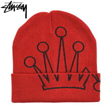 楽天市場】stussy ニット帽（カラーワインレッド）の通販