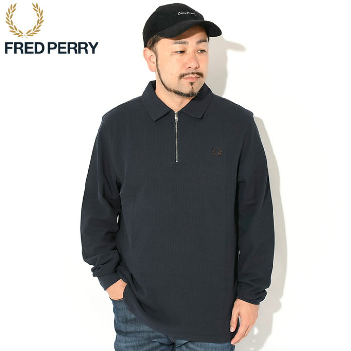 楽天市場】フレッドペリー FRED PERRY ポロシャツ 長袖 メンズ 