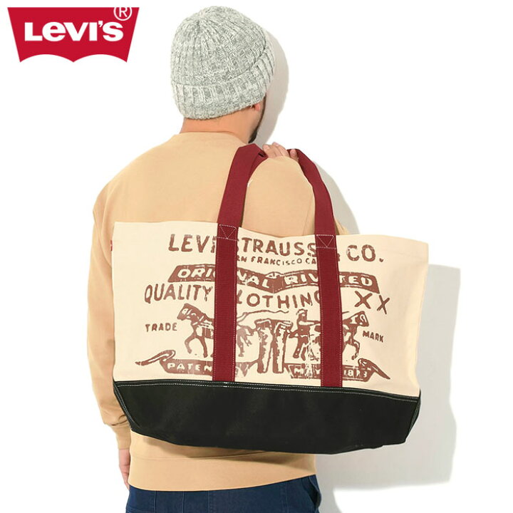 楽天市場】リーバイス Levis トートバッグ ツー ホース ナチュラル 