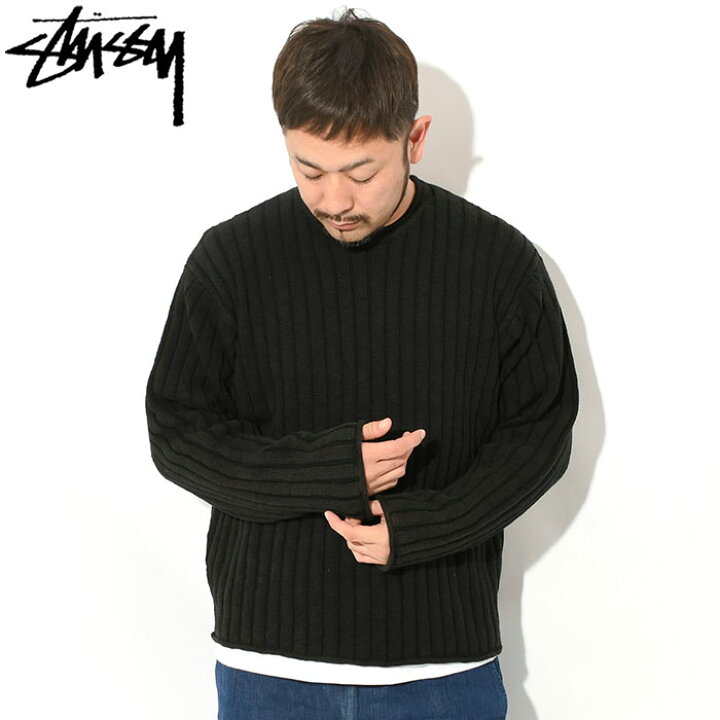 楽天市場】ステューシー STUSSY セーター メンズ Cotton Slub Rib Crew 