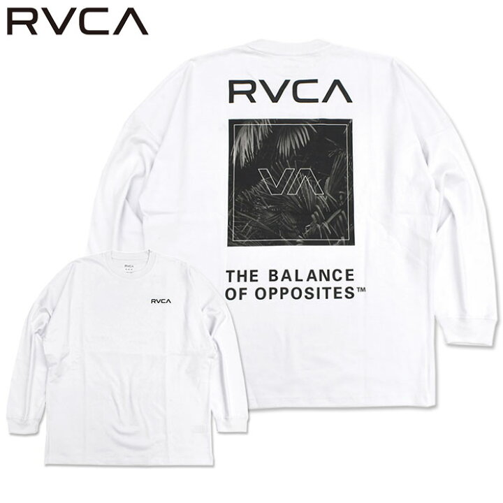 楽天市場】ルーカ RVCA ロンT Tシャツ 長袖 メンズ パーム ボックス 