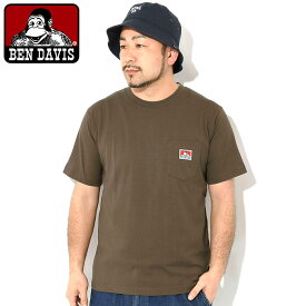＼2枚購入で送料無料！／ベンデイビス BEN DAVIS Tシャツ 半袖 メンズ ベンズ ポケット ( ベンデイヴィス BENDAVIS C-25580000 Bens Pocket S/S Tee ポケT ティーシャツ T-SHIRTS カットソー トップス ベン・デイビス ベンデービス )[M便 1/1]