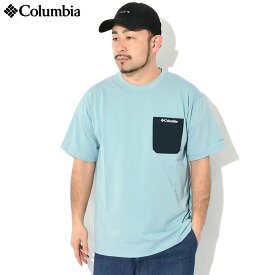 ＼2枚購入で送料無料！／コロンビア Columbia Tシャツ 半袖 メンズ 25SS ヤング ストリート クルーネック ( columbia 25SS Yonge Street Crew Neck S/S Tee 吸汗速乾 UVカット ポケット ポケT ティーシャツ T-SHIRTS カットソー トップス PM0512 )[M便 1/1]