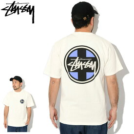 ステューシー STUSSY Tシャツ 半袖 メンズ Cross Dot Pigment Dyed ( stussy tシャツ tee ピグメント ティーシャツ T-SHIRTS カットソー トップス メンズ 1905112 USAモデル 正規 品 ストゥーシー スチューシー )[M便 1/1] ice field icefield