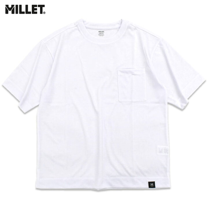 ミレー (Millet) インセクト バリヤー M ロゴ Tシャツ ショート スリーブ MIV02069 INSECT BARRIER : ミレー 公式オンライン [ミレー] 登山インナー インセクト バリヤー M ロゴ ショートスリーブ Tシャツ MIV02069 メンズ