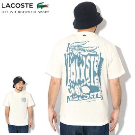 ラコステ LACOSTE Tシャツ 半袖 メンズ TH0288 ( lacoste TH0288 S/S Tee ティーシャツ T-SHIRTS カットソー トップス TH0288-99 )[M便 1/1]