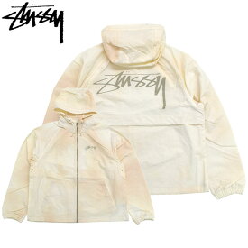 ステューシー STUSSY ジャケット メンズ Wave Dye Beach Shell ( stussy JKT シェルジャケット ナイロンジャケット JACKET アウター ジャンパー・ブルゾン メンズ 男性用 115745 USAモデル 正規 品 ストゥーシー スチューシー ) ice field icefield