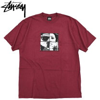 楽天市場】stussy tシャツ（カラーワインレッド）（メンズファッション 