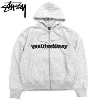 楽天市場】stussy ステューシー ジップアップ パーカー（カラーグレー 