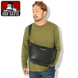 ベンデイビス BEN DAVIS ショルダーバッグ PU レザー スモール ショルダー バッグ ホワイトレーベル ( BENDAVIS BDW-8421V PU Leather Small Shoulder Bag WHITE LABEL メンズ レディース ユニセックス 男女兼用 ベン デイビス ベン・デイビス ベンデービス )