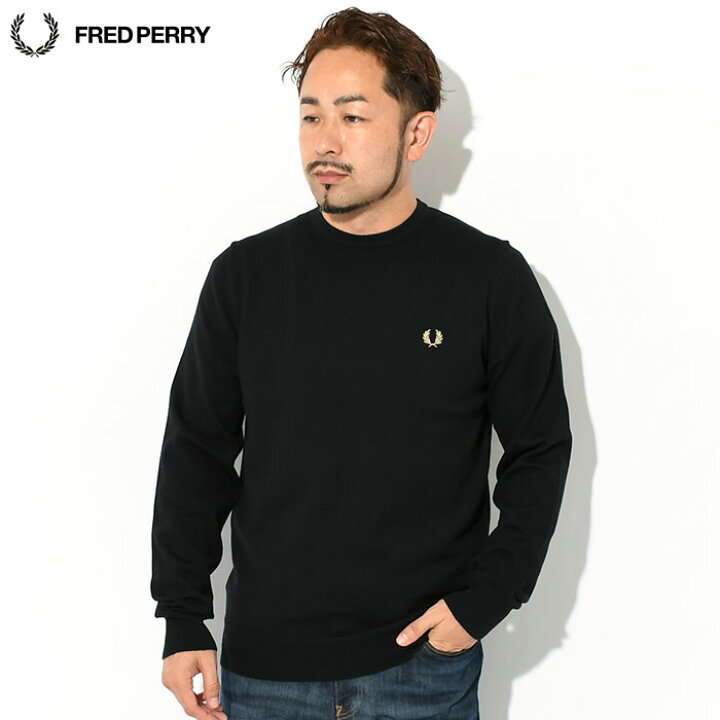 Fred Perry フレッドペリー ニット セーター Classic Crew Neck Jumper 