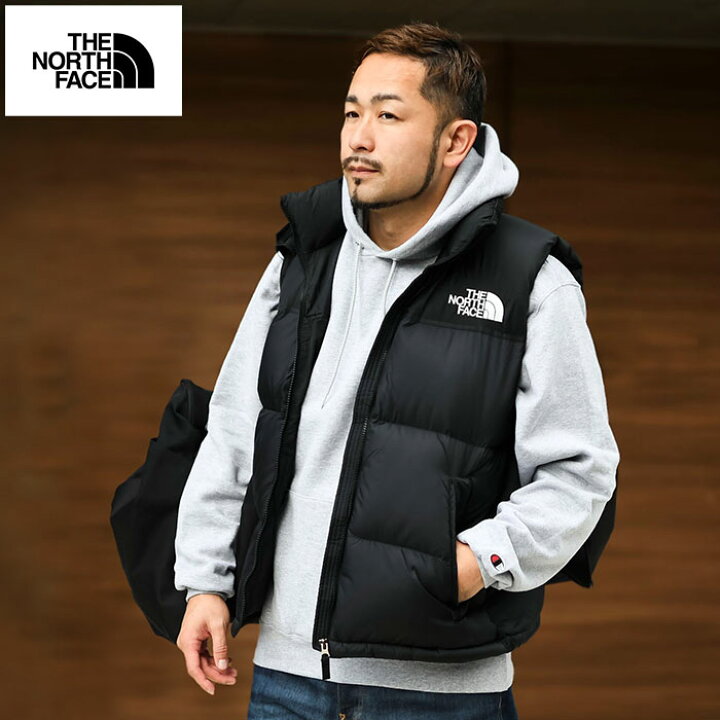 THE NORTH FACE◇NUPTSE VEST_ヌプシベスト/XL/ナイロン/BLK 楽天市場 