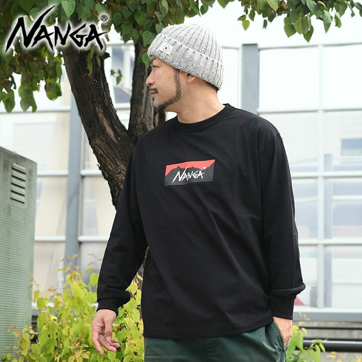 楽天市場】ナンガ NANGA ロンT Tシャツ 長袖 メンズ 26SS エコ 