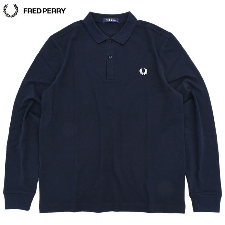 楽天市場】フレッドペリー FRED PERRY ポロシャツ 長袖 メンズ M6006 