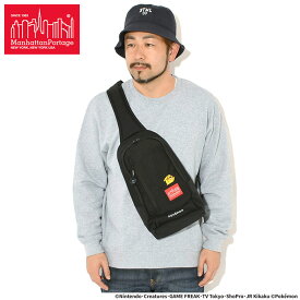 【ポイント10倍】マンハッタンポーテージ Manhattan Portage ボディバッグ ポケットモンスター リトル イタリー クロスボディ ポケモン 25 限定 ( Little Italy Crossbody Bag Pokémon 25 MP1927PKMN25 ピカチュウ メンズ レディース ユニセックス 男女兼用 )