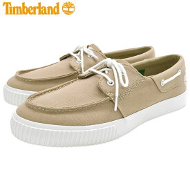 【日本正規品】ティンバーランド Timberland スニーカー メンズ 男性用 マイロ ベイ ロー レース スニーカー Light Beige Canvas ( timberland A67NH-ER1 MYLO BAY LOW LACE SNEAKER デッキシューズ ローカット SNEAKER MENS・靴 シューズ SHOES )