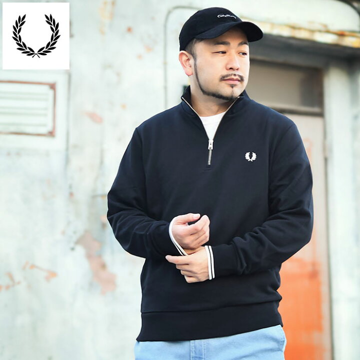 楽天市場】フレッドペリー FRED PERRY トレーナー メンズ ハーフ 