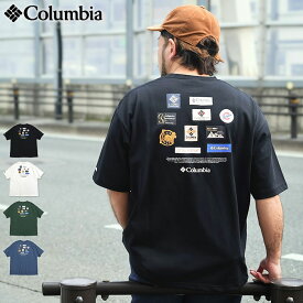 コロンビア Columbia Tシャツ 半袖 メンズ スタック ブルック グラフィック ( Stuck Brook Graphic S/S Tee 吸汗速乾 UVカット ティーシャツ T-SHIRTS カットソー トップス アウトドア メンズ 男性用 PG7093 )( 父の日ギフト プレゼント 父の日 2026 )[M便 1/1]