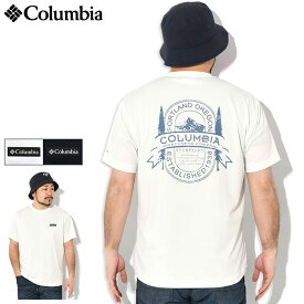コロンビア Columbia Tシャツ 半袖 メンズ ハーパー スパイア グラフィック ( columbia Harper Spire Graphic S/S Tee 吸汗速乾 UVカット ティーシャツ T-SHIRTS カットソー トップス アウトドア 男性用 Colombia Colonbia Colunbia PM0966 )[M便 1/1]