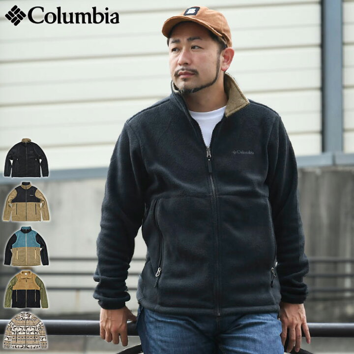 楽天市場】コロンビア Columbia フリース ジャケット メンズ バック 