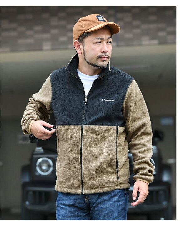 楽天市場】コロンビア Columbia フリース ジャケット メンズ バック 