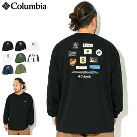 コロンビア Columbia ロンT Tシャツ 長袖 メンズ ティガー ガーデン ( columbia Tyger Garden L/S Tee ビッグシルエット オーバーサイズ ティーシャツ T-SHIRTS ロング ロンティー 長袖Tシャツ トップス アウトドア メンズ 男性用 PM0568 )