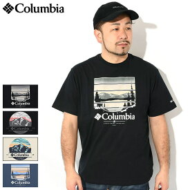 【ポイント10倍】コロンビア Columbia Tシャツ 半袖 メンズ パス レイク グラフィック 2 ( columbia Path Lake Graphic II S/S Tee ティーシャツ T-SHIRTS カットソー トップス メンズ 男性用 Colombia Colonbia Colunbia AJ2959 )[M便 1/1]