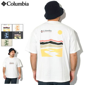 【ポイント10倍】コロンビア Columbia Tシャツ 半袖 メンズ エクスプローラーズ キャニオン バック ( Explorers Canyon Back S/S Tee ティーシャツ T-SHIRTS カットソー トップス アウトドア 男性用 Colombia Colonbia Colunbia AJ5592 )[M便 1/1]