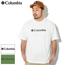 【ポイント10倍】コロンビア Columbia Tシャツ 半袖 メンズ CSC ベーシック ロゴ ( columbia CSC Basic Logo S/S Tee ティーシャツ T-SHIRTS カットソー トップス 男性用 Colombia Colonbia Colunbia JJ1586 )[M便 1/1] ice field icefield