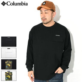 【ポイント10倍】コロンビア Columbia カットソー 長袖 メンズ ナイアガラ アベニュー ( Niagara Avenue L/S Crew ビッグシルエット オーバーサイズ ポケット ポケT ティーシャツ T-SHIRTS ロング ロンティー 長袖Tシャツ トップス アウトドア メンズ 男性用 PM0640 )