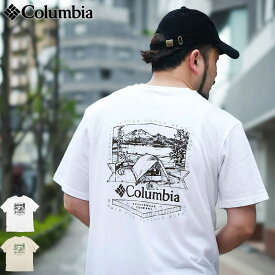 【ポイント10倍】コロンビア Columbia Tシャツ 半袖 メンズ ロッカウェイ リバー バック グラフィック ( Rockaway River Back Graphic S/S Tee ティーシャツ T-SHIRTS カットソー トップス アウトドア 男性用 Colombia Colonbia Colunbia XE4916 )[M便 1/1]