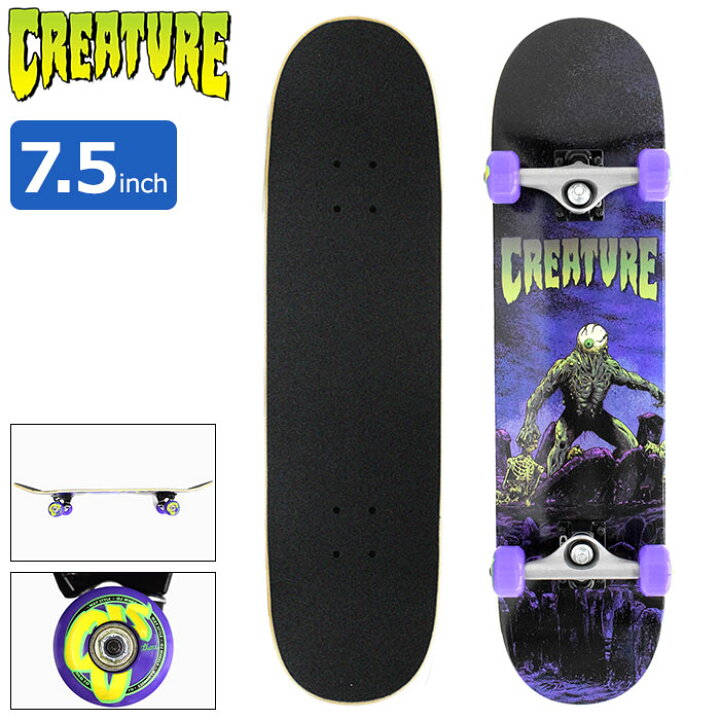 楽天市場】クリーチャー CREATURE スケボー スケートボード 
