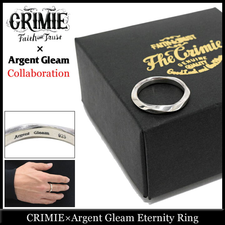 楽天市場】クライミー CRIMIE リング メンズ アージェント グリーム 