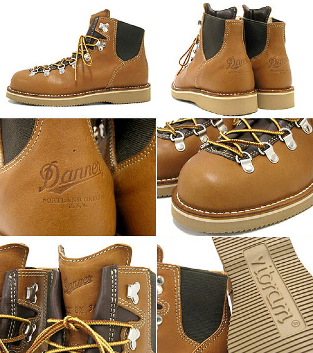 楽天市場】ダナー Danner バーティゴ ブーツ キャメルレザー メンズ 