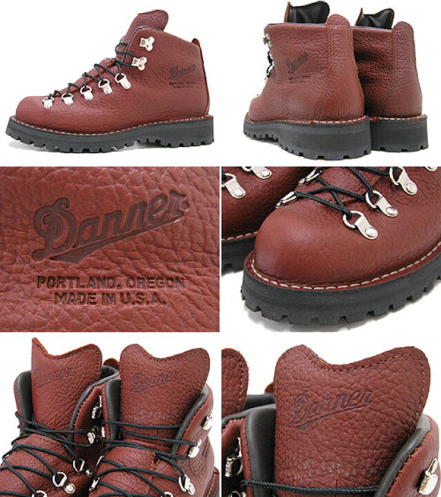 楽天市場】ダナー Danner マウンテンライト ブーツ バイソン茶レザー 