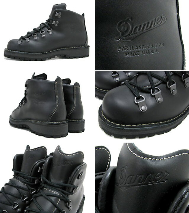 楽天市場】ダナー Danner マウンテンライト 2 ブーツ 黒レザー MADE IN 