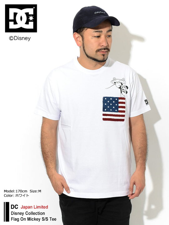 楽天市場 ディーシー Dc Tシャツ 半袖 メンズ ディズニー コレクション フラッグ オン ミッキー 日本限定 Dc Disney Collection Flag On Mickey S S Tee Japan Limited ティーシャツ T Shirts カットソー トップス メンズ 男性用 5226j043 M便 1 1